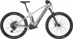 Scott Strike ERIDE 910 Misty Grey / Army Green VTT Tout Suspendu électrique