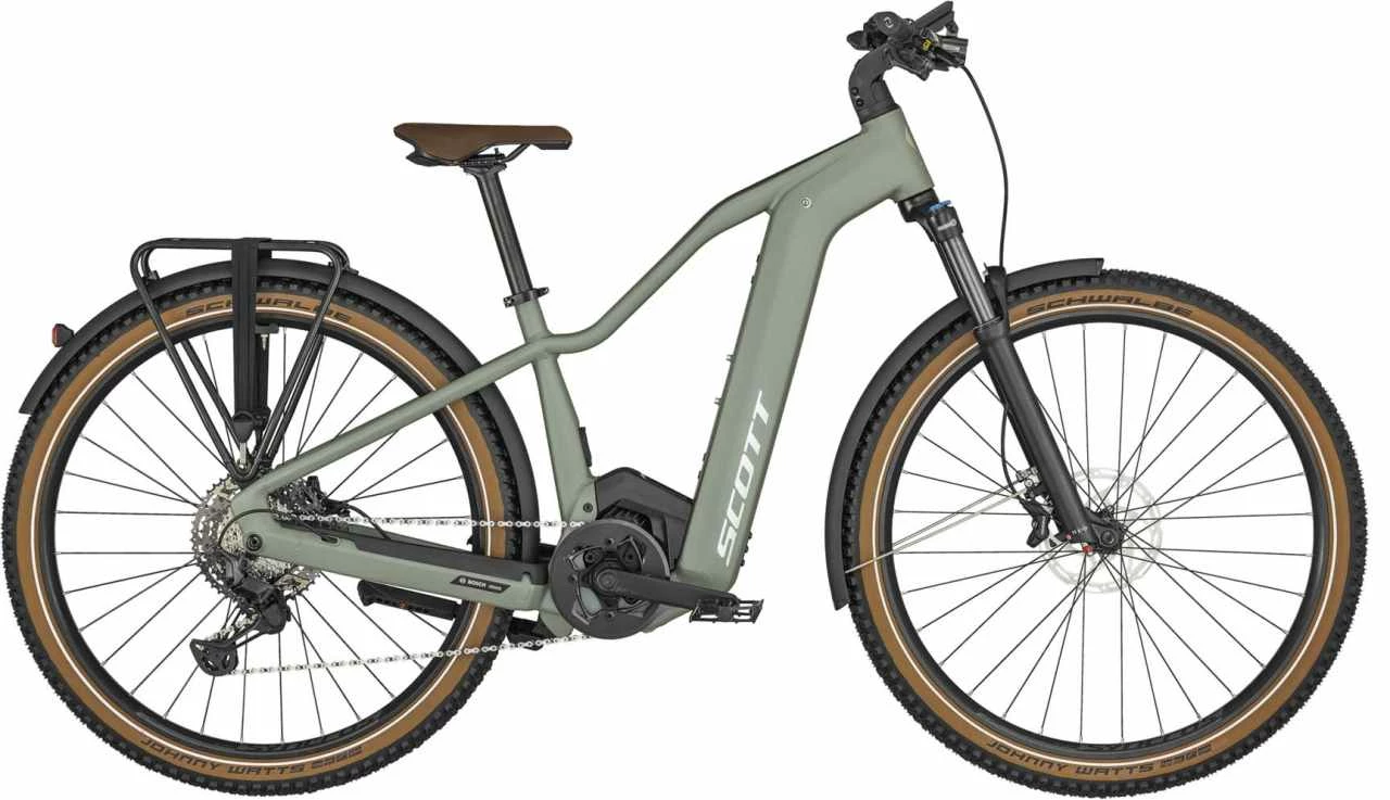 Scott Axis ERIDE 10 Lady Highland Green VTT Semi-rigide électrique Trekking 3 Scott Axis ERIDE 10 Lady Highland Green VTT Semi-rigide électrique Trekking