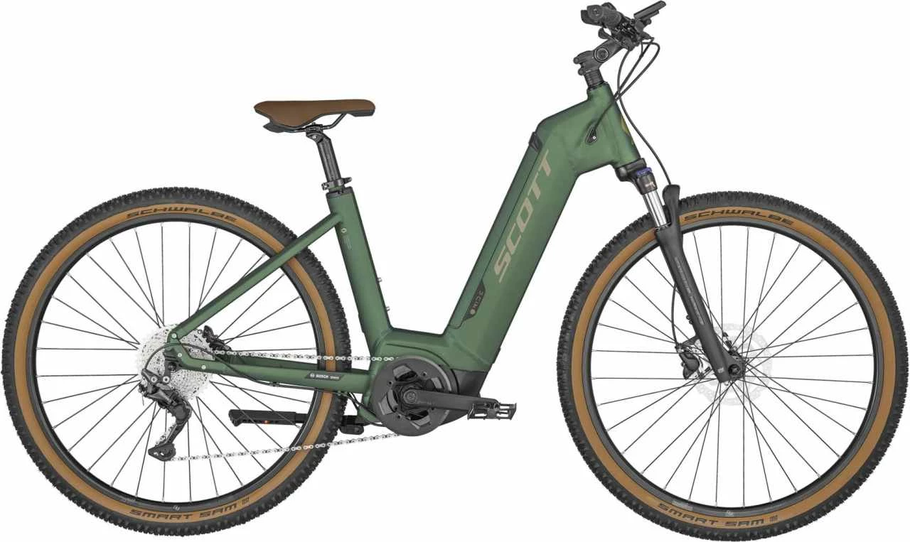 Scott Sub Cross ERIDE 10 Unisex Malachite Green VTC électrique Col De Cygne 3 Scott Sub Cross ERIDE 10 Unisex Malachite Green VTC électrique Col De Cygne
