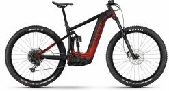 Ghost E-Riot AM Essential Black / Pearl Deep Red VTT Tout Suspendu électrique