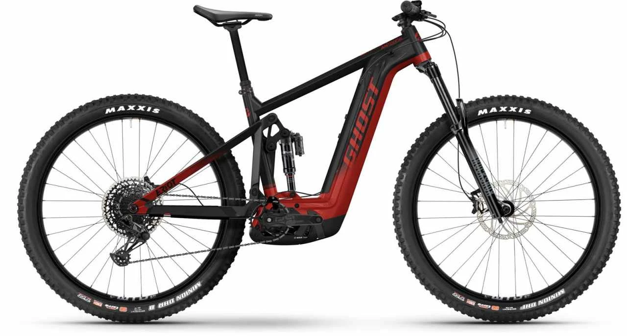 Ghost E-Riot AM Essential Black / Pearl Deep Red VTT Tout Suspendu électrique 3 Ghost E-Riot AM Essential Black / Pearl Deep Red VTT Tout Suspendu électrique