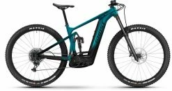 Ghost E-Riot AM Pro Metallic Turquoise / Black VTT Tout Suspendu électrique