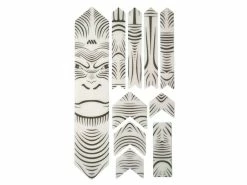 All-mountain-style All Mountain Style Kit De Protections De Cadre XL 10 Pièces -Equipement Soldes Boutique 422288