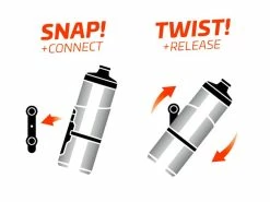 Fidlock Porte Bouteille Magnétique Twist -Equipement Soldes Boutique 424889