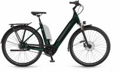 Winora Sinus R8f I625Wh Shadowgreen Vélo Trekking électrique Col De Cygne