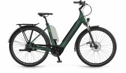 Winora Sinus R380auto I625Wh Pinegreen Matt Vélo Trekking électrique Col De Cygne