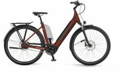 Winora Sinus N5f I625Wh Maroonred Matt Vélo Trekking électrique Col De Cygne