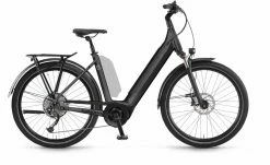 Winora Sinus 9 I625Wh Darkslategrey Matt Vélo Trekking électrique Col De Cygne