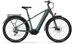 Winora Yucatan X12 Metallic Stone Blue Matte Vélo Trekking électrique Homme