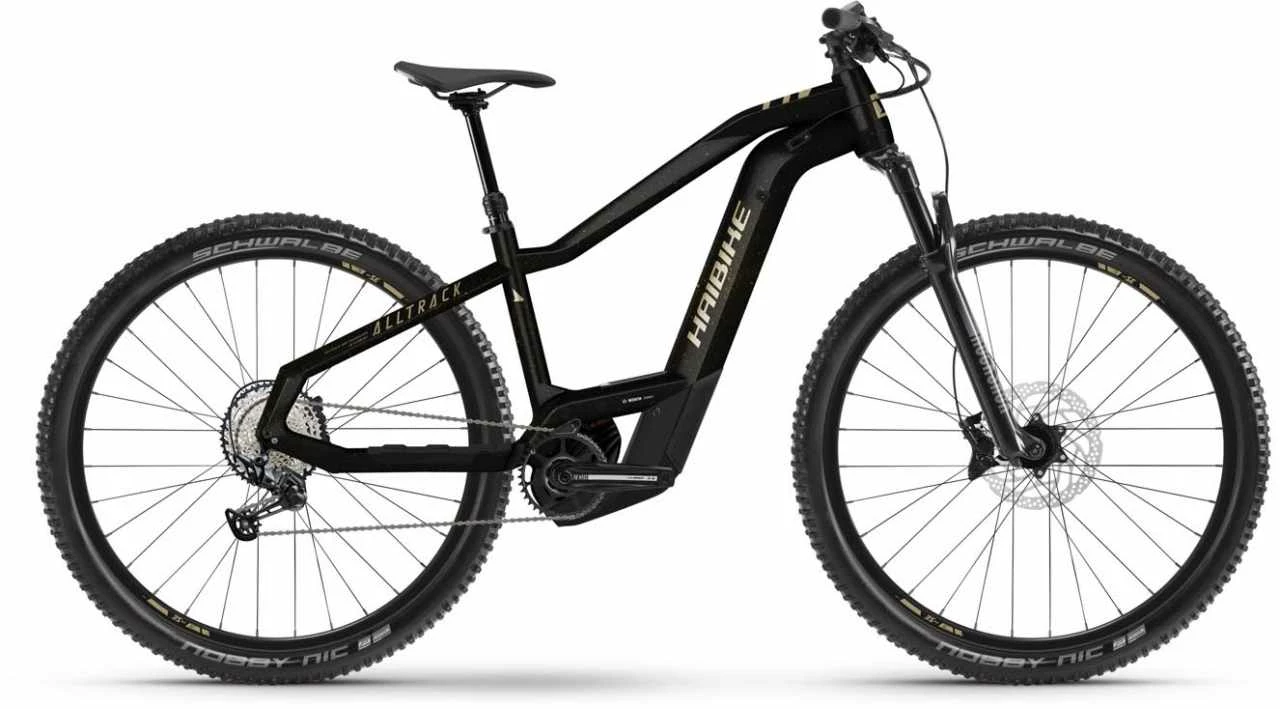 Haibike ALLTRACK 10 Gloss Blk Metallic / Tan VTT Semi-rigide électrique 3 Haibike ALLTRACK 10 Gloss Blk Metallic / Tan VTT Semi-rigide électrique