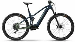 Haibike ALLTRAIL 9 29 Gloss Metal / Blue Olive VTT Tout Suspendu électrique