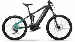 Haibike AllMtn 1 I630Wh Anthracite/turqoise VTT Tout Suspendu électrique