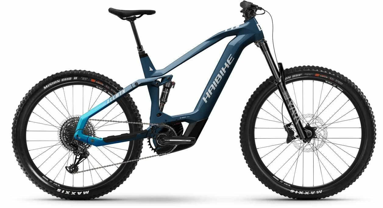 Haibike AllMtn CF 9 Gloss Fade / Blue White VTT Tout Suspendu électrique 3 Haibike AllMtn CF 9 Gloss Fade / Blue White VTT Tout Suspendu électrique