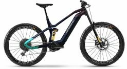 Haibike Nduro 8 Freeride Gloss Navy Pink Aqua Titan VTT Tout Suspendu électrique