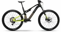 Haibike Lyke CF 11 Carbon/sand/lime Gloss VTT Tout Suspendu électrique