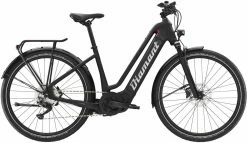 Diamant Zouma Deluxe+ TIE Tiefschwarz Vélo Trekking électrique Col De Cygne