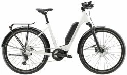 Diamant Zing Gen 2 TIE 725Wh Weiss Vélo Trekking électrique Col De Cygne