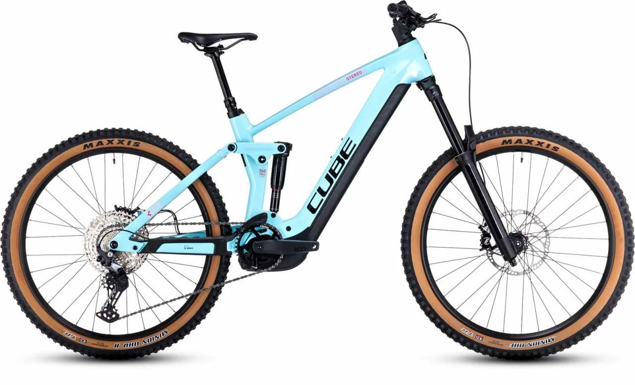 Cube Stereo Hybrid 160 HPC Race 625 27.5 Iceblue N Black VTT Tout Suspendu électrique 3 Cube Stereo Hybrid 160 HPC Race 625 27.5 Iceblue N Black VTT Tout Suspendu électrique