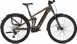 Focus THRON2 6.8 EQP 625 Wh Gold Brown Vélo électrique, VTT Tout-suspendu
