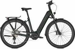 Kalkhoff Endeavour 5.B Advance+ Black Green Velo Trekking Electrique Col De Cygne