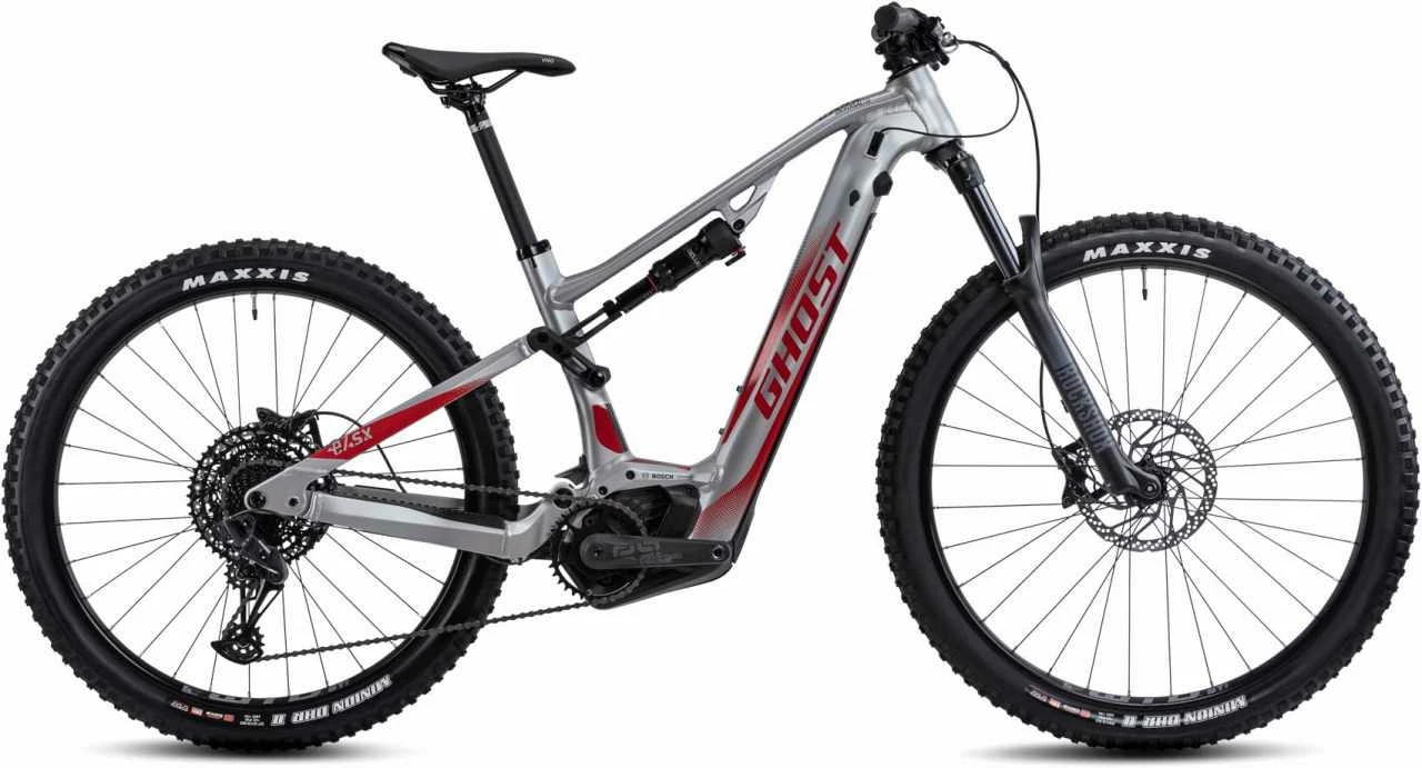 Ghost E-ASX 130 Universal AL Gray 2 / Riot Red Matt / Glossy VTT Tout Suspendu électrique 3 Ghost E-ASX 130 Universal AL Gray 2 / Riot Red Matt / Glossy VTT Tout Suspendu électrique