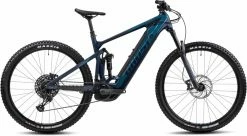 Ghost E-Riot Trail CF Advanced Dark Blue Pearl / Dirty Blue Matt / Glossy VTT Tout Suspendu électrique