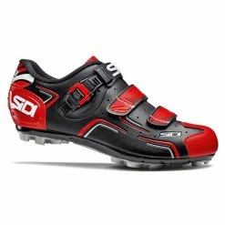 SIDI SCARPE MTB BUVEL BLACK RED WHITE - Monvelo.com